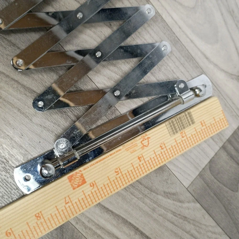 Vintage Telescoping Magnifying‎ Mirror Wall Mount Widmere Shaving Makeup Mirror